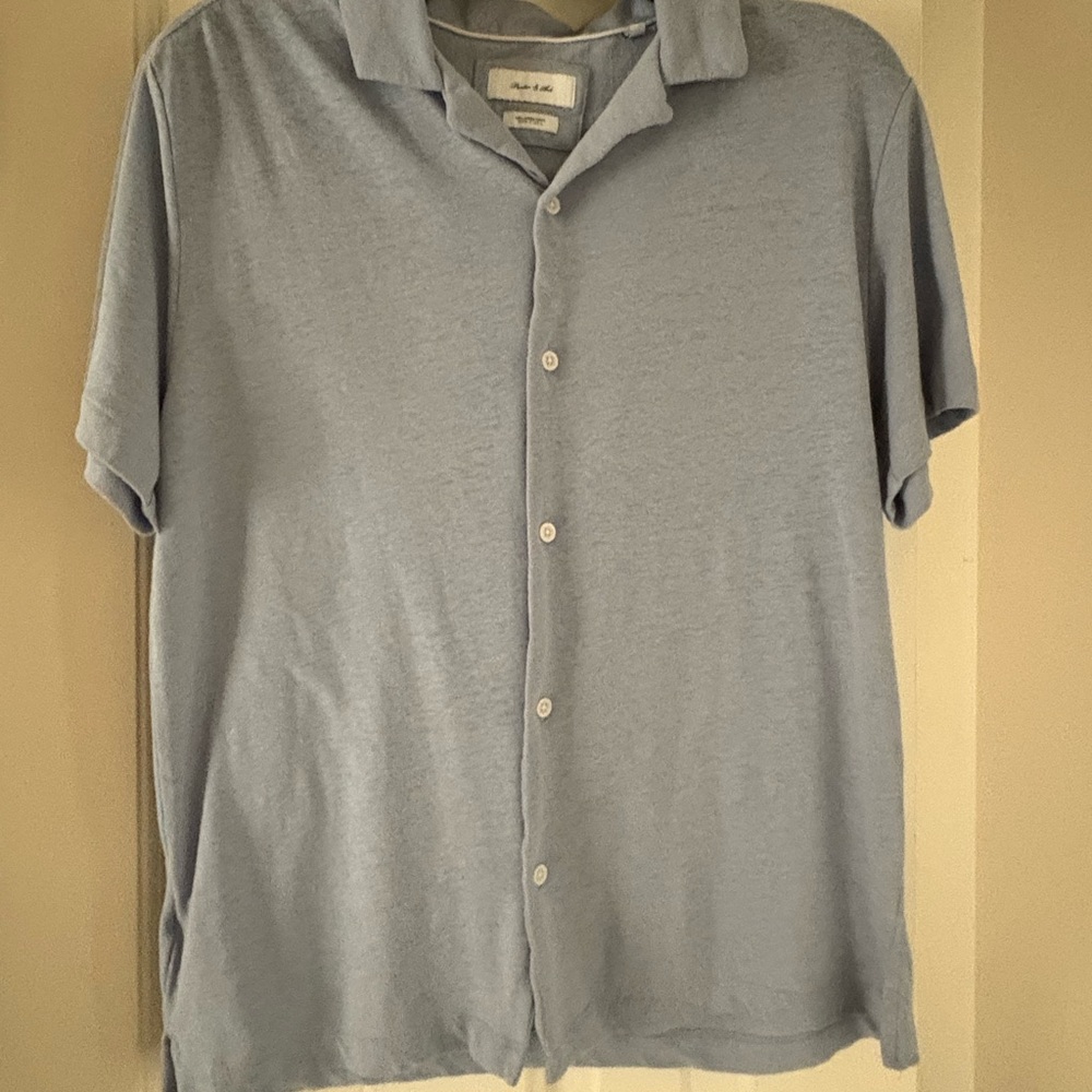 Porter & Ash Men's Light Blue Shirt